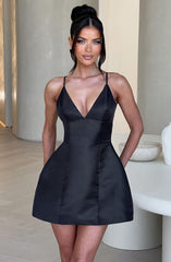 Nicole Mini Dress - Black Dress Babyboo Fashion Premium Exclusive Design