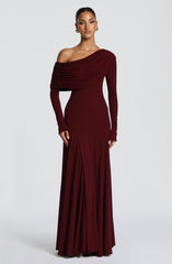 Rafaela Maxi Dress - Cherry Lacquer Dress XS Babyboo Fashion Premium Exclusive Design