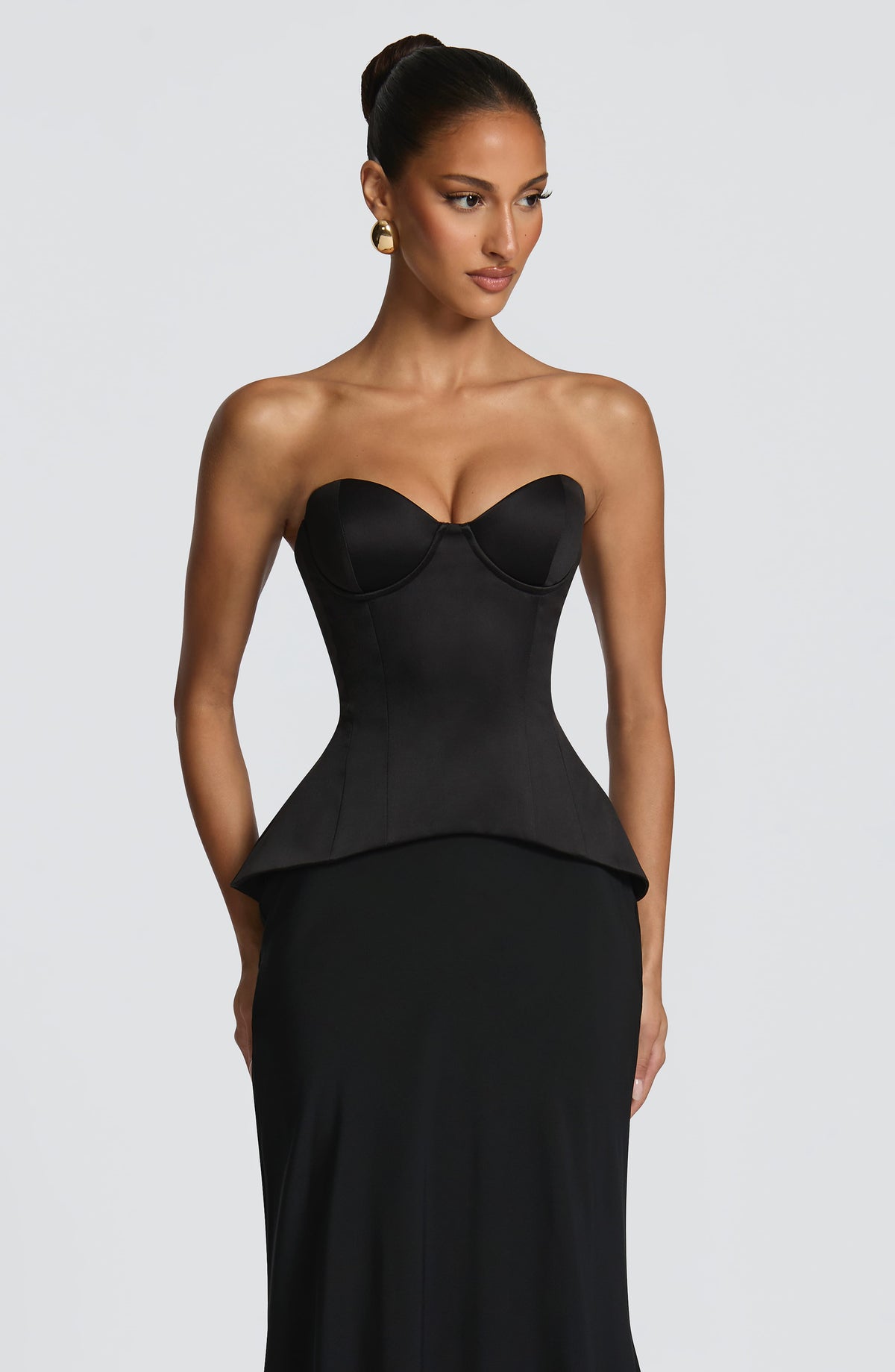 Ravenna Corset - Black Tops XS Babyboo Fashion Premium Exclusive Design