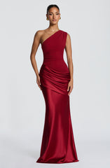 Sadona Maxi Dress - Deep Red Dress XS Babyboo Fashion Premium Exclusive Design