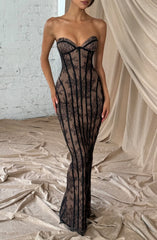 Sian Maxi Dress - Black Dress Babyboo Fashion Premium Exclusive Design