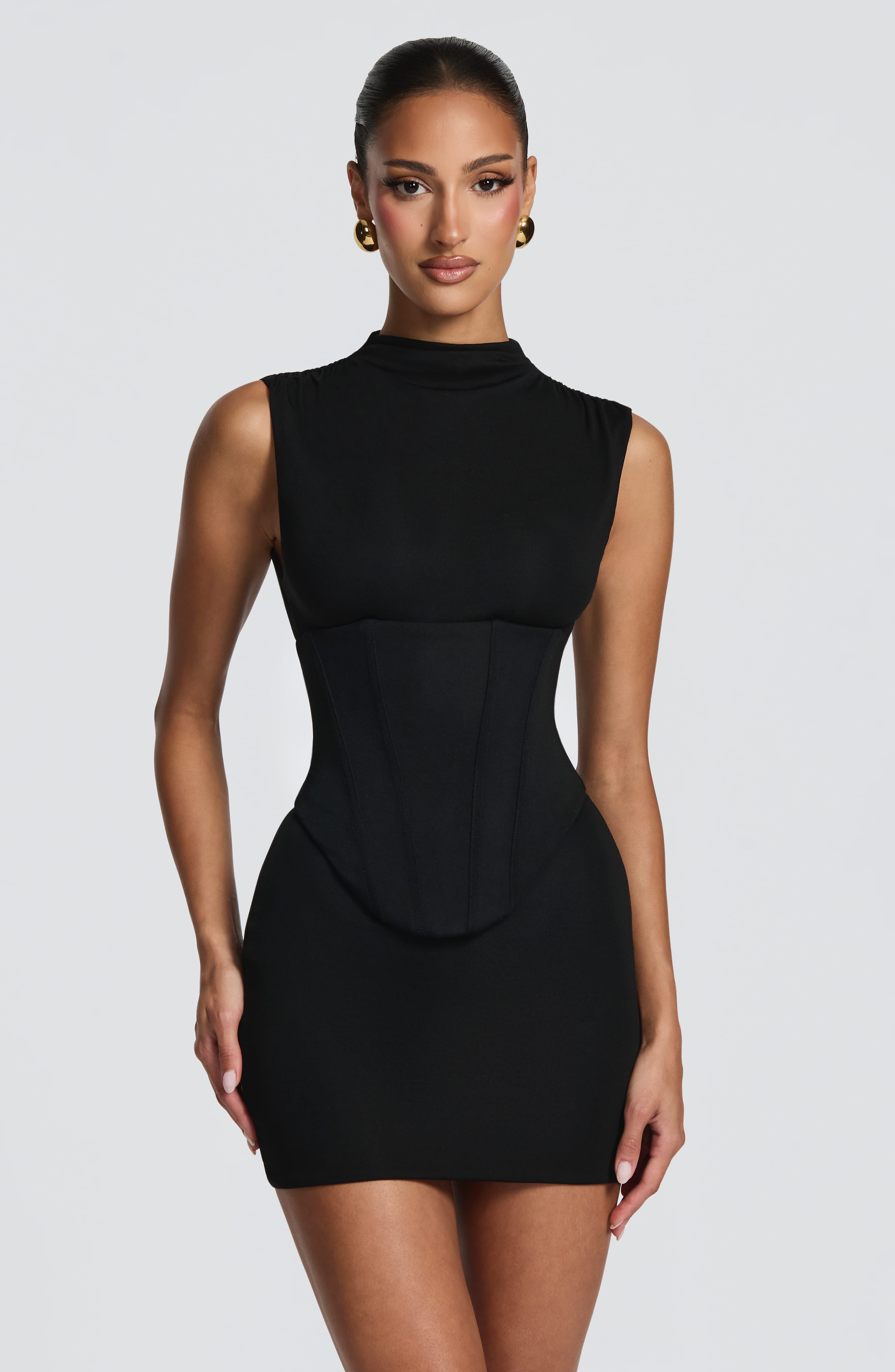 Soline Mini Dress - Black Dress XS Babyboo Fashion Premium Exclusive Design
