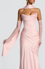Sybil Scarf - Blush Accessories ONE SIZE Babyboo Fashion Premium Exclusive Design