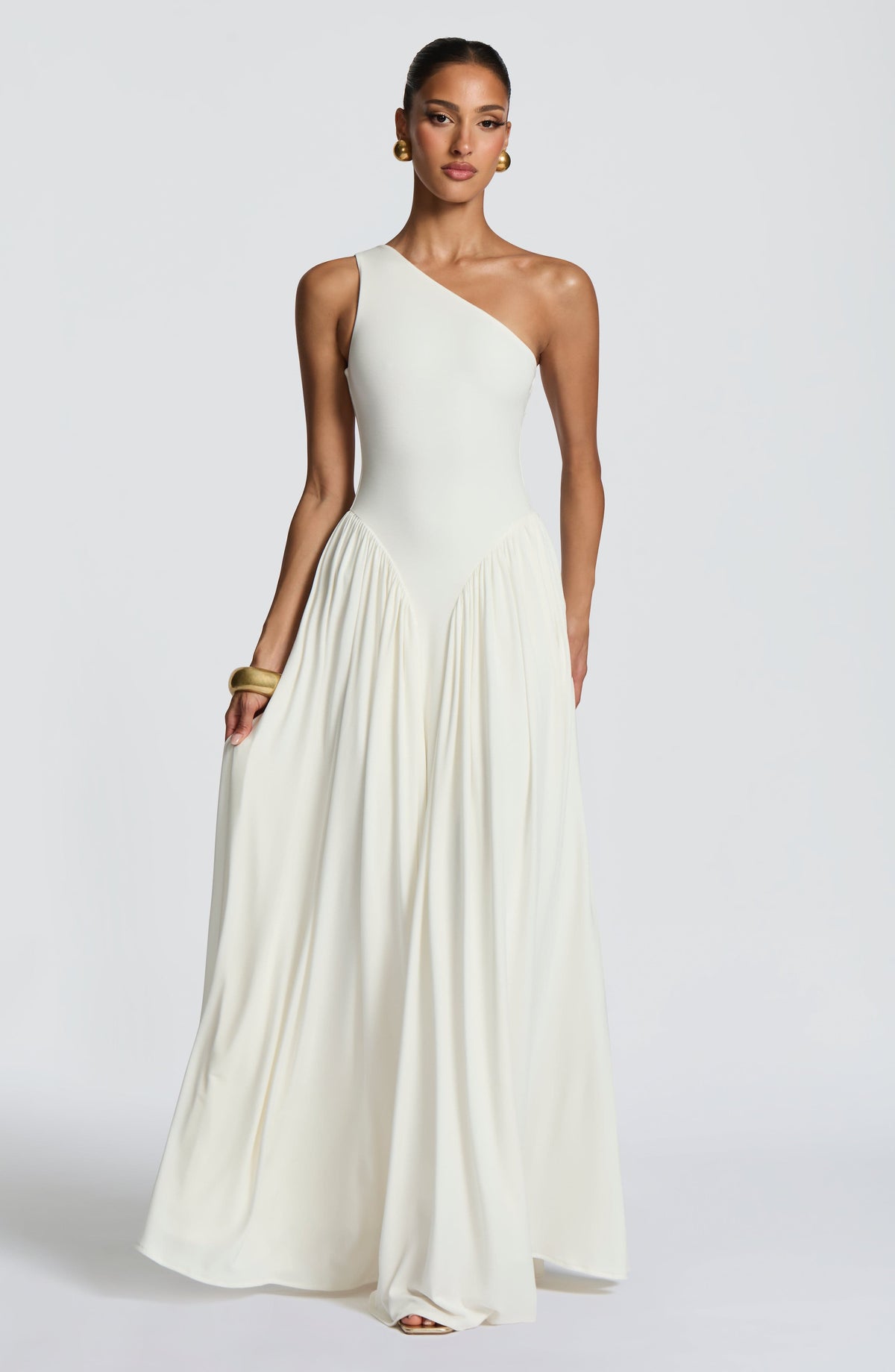 Vespera Maxi Dress - Ivory Dress XS Babyboo Fashion Premium Exclusive Design