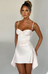 Zahra Mini Dress - Ivory Dress XS Babyboo Fashion Premium Exclusive Design